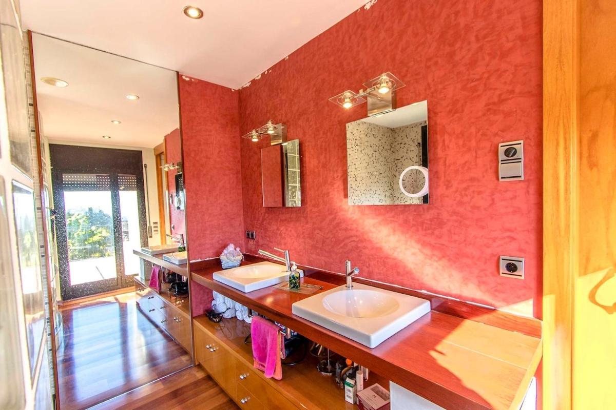 Catalunya Casas Stunning Modern Villa And Just Half Hour To Barcelona! Caldes De Montbui Exterior foto